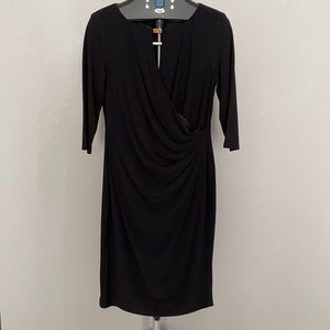 Simple black dress